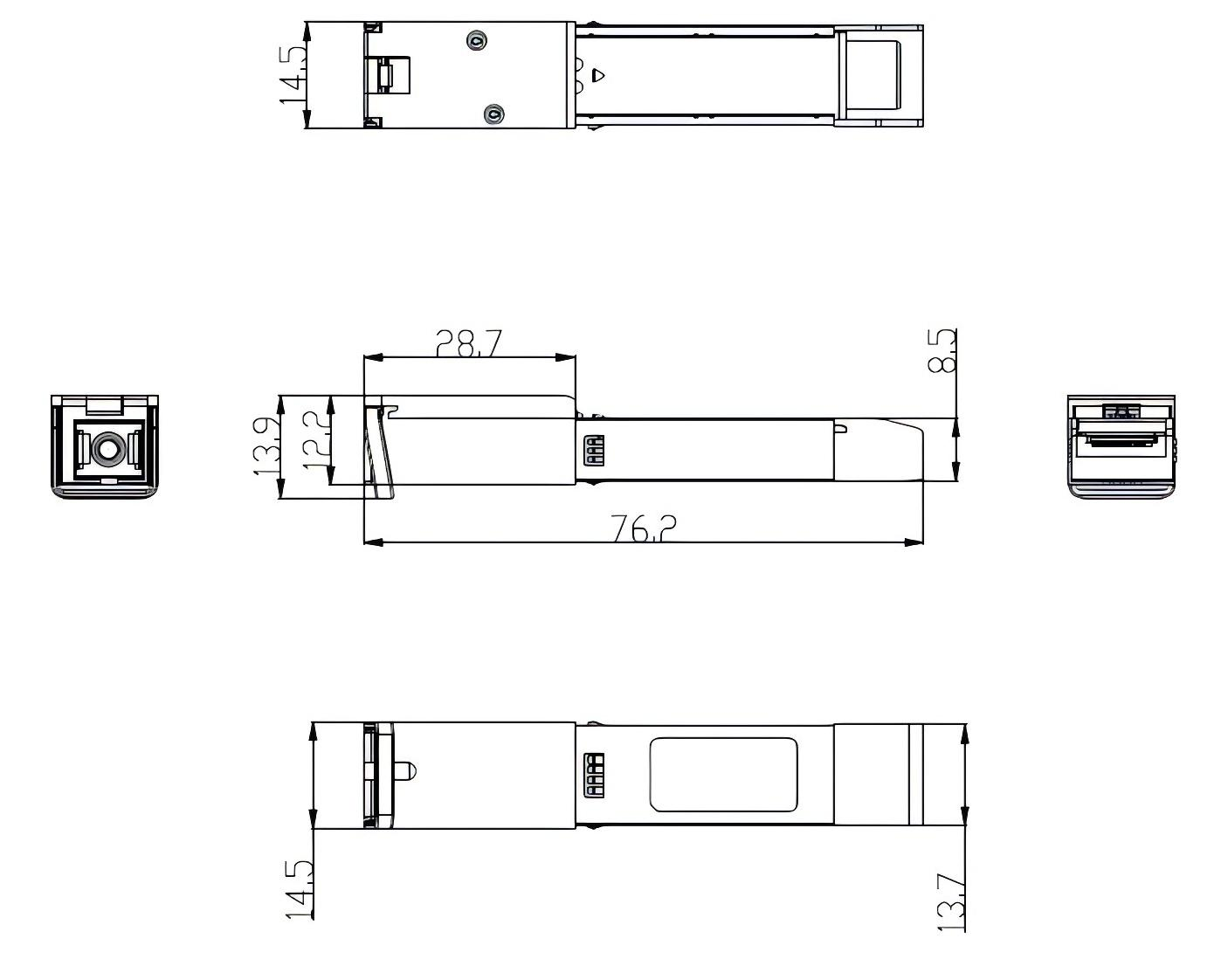 Hot-Pluggable XGSPON SFP+ ONU Module