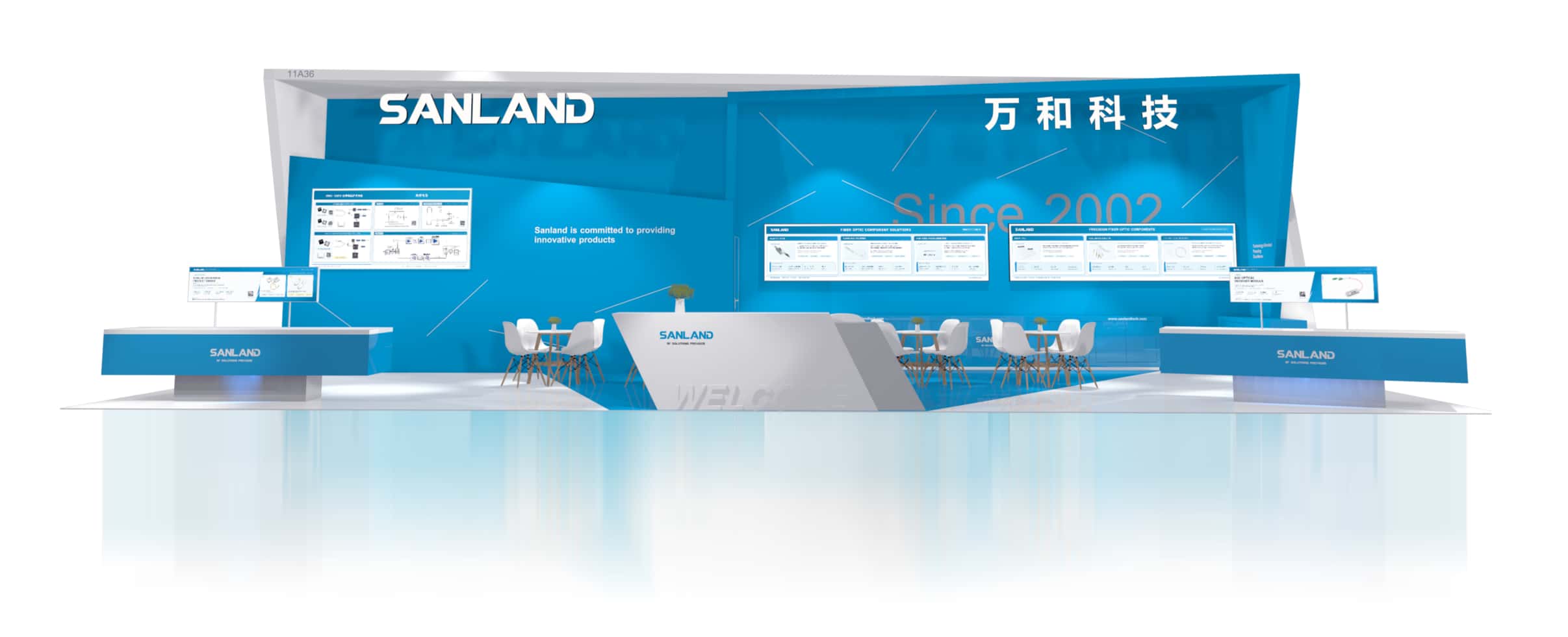 SANLAND at CIOE 2026 | New Fiber Optic & RF Solutions SANLAND at CIOE 2026 | New Fiber Optic & RF Solutions